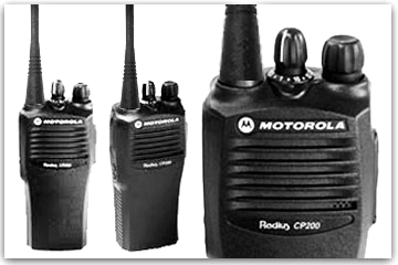 Motorola CP200 two-way radio
